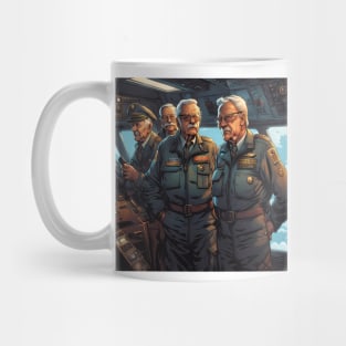 Pensioners as commercial aircrew Mug